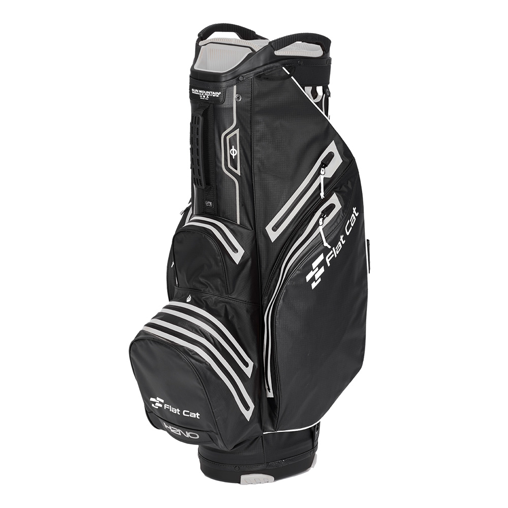 SunMountain H2NO Cart Bag Waterproof black-orange | Golfthunersee.ch